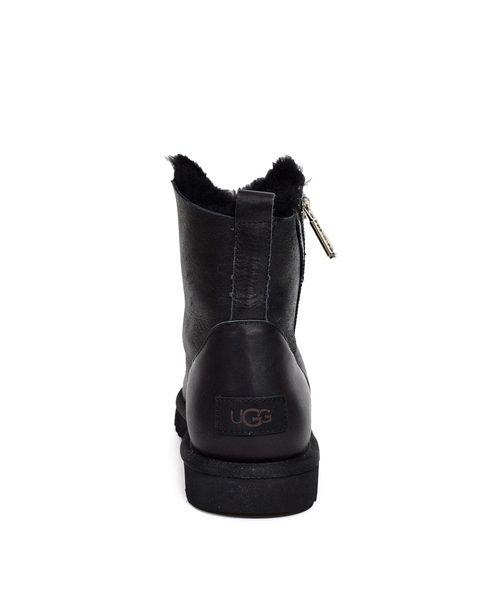 MINI OBLIQUE ZIP-black