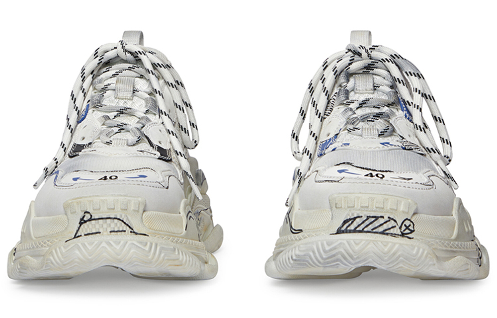 Balenciaga Triple S "White" Women"s