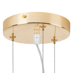 758162 Люстра подв. DIAFANO 16х40W G9 ЗОЛОТО/БЕЛЫЙ