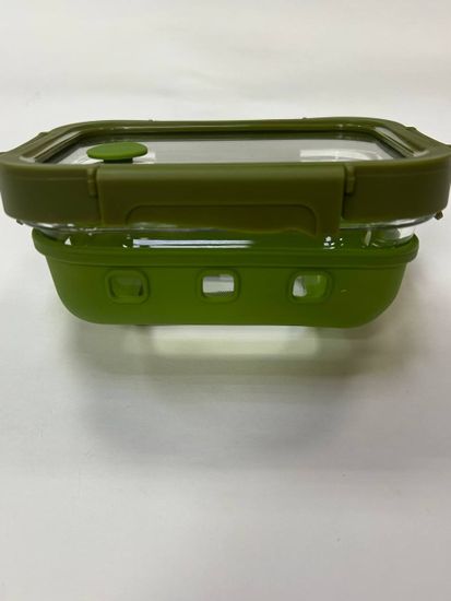 Контейнер для запекания, хранения и переноски продуктов Smart Solutions, 370 мл, зеленый (уценка)