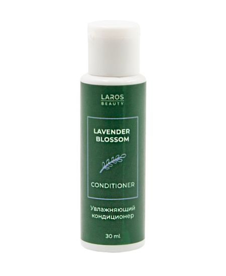 Laros Beauty Дорожный Набор Lavender Blossom Увлажнение и блеск (Увлажняющие шампунь + кондиционер Lavender Blossom + пилинг в миниатюрах по 30мл)