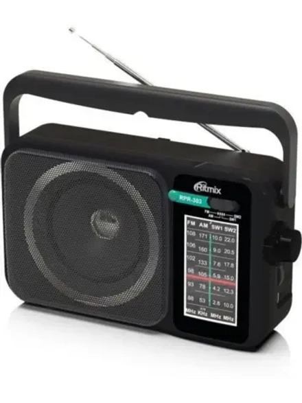 Радиоприемник аккумуляторный RITMIX RPR-303 Радиоприемник аккумуляторный RITMIX RPR-303 только FM