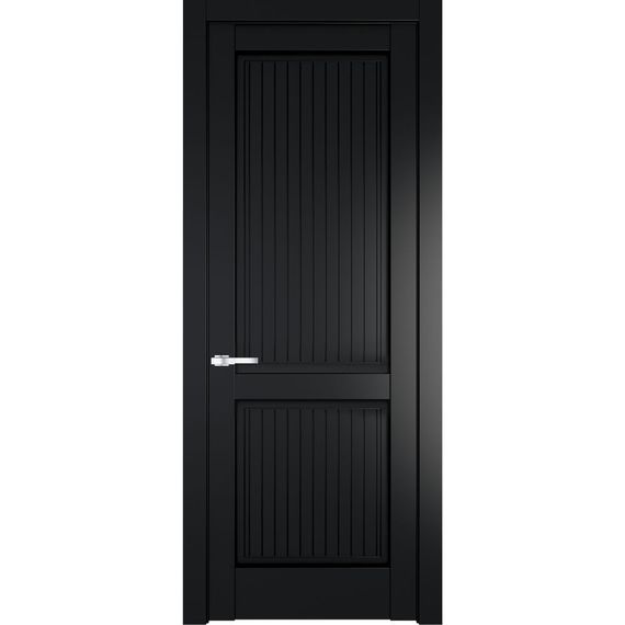 Межкомнатная дверь эмаль Profil Doors 3.2.1PM блэк глухая