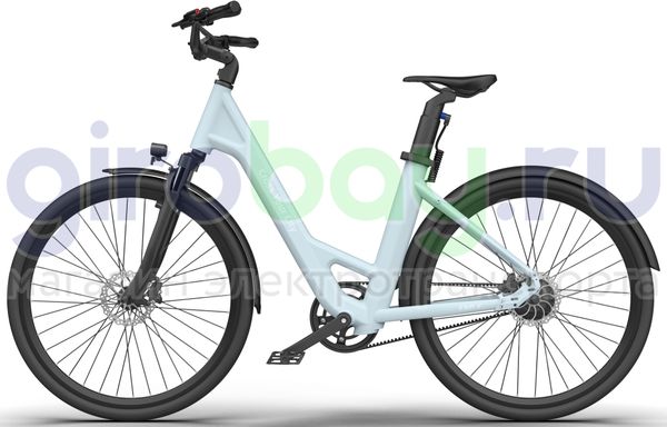 Электровелосипед ADO A28 LITE (36V/9,6Ah) - Синий фото №3