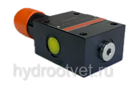 DBDH6G1X/400 - Предохранительный клапан прямого управления Ду6, давление регулировки до 400 бар, тип монтажа - резьбовой, элемент регулировки H = рукоятка