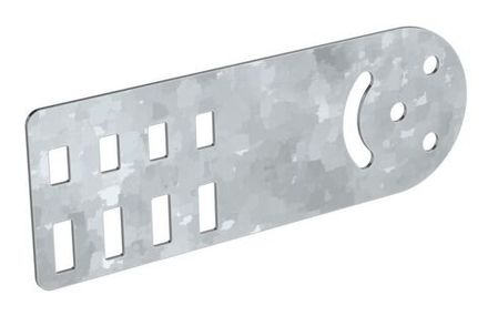 Пластина шарнирная H=80мм HDZ IEK CLM51D-PSH-080-HDZ