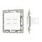 Механизм компьютерной розетки двойной SCT-MPC2-PL-WH (RJ-45, CAT6) Arlight 045336