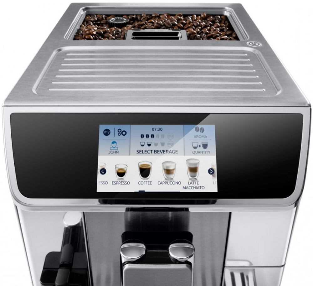 Кофемашина Delonghi ECAM650.75.MS 1450Вт серебристый