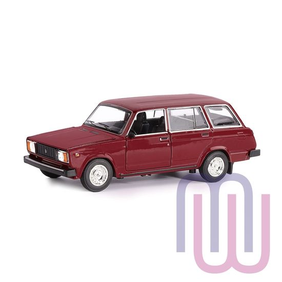 МОДЕЛЬ МАШИНЫ 1/24 ВАЗ 2104 БОРДОВЫЙ