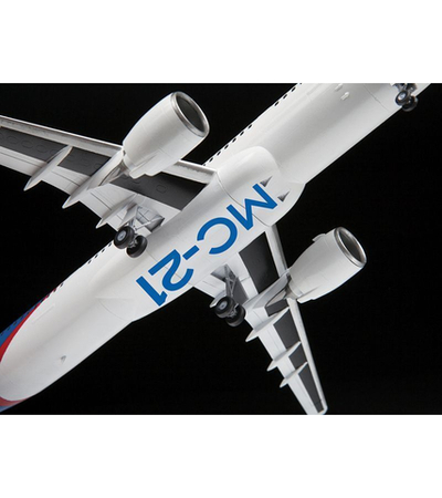 Сборная модель ZVEZDA Пассажирский авиалайнер МС-21-300, 1/144