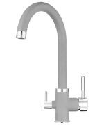 Кухонный смеситель Kuppersberg KARIA GREY ROCK фото 