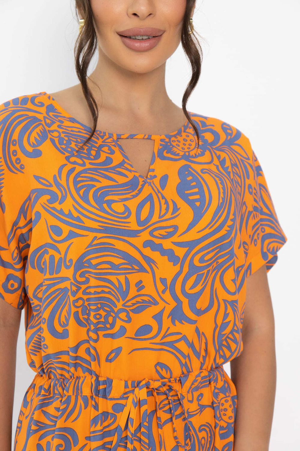 Платье Вистерия (оранжевое) П13947-5М LT Collection