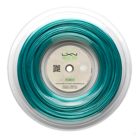 Струны для тенниса LUXILON ECO POWER TEAL Бобины 200 м