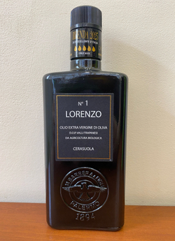 Оливковое масло BARBERA Lorenzo №1 ORGANIC (Bio), D.O.P. "Valli Trapanesi" Extra Virgin. 500 мл, Италия, Сицилия