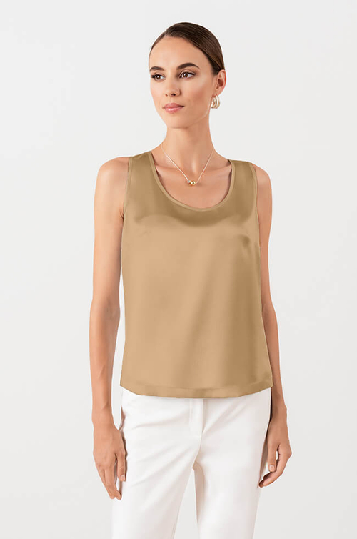 23060 Блузка женская (песочный)