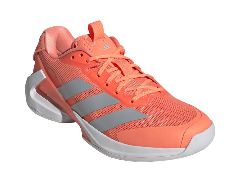 Женские Кроссовки теннисные Adidas Adizero Ubersonic 5 W - beam orange/grey/white