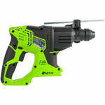 Перфоратор аккумуляторный GREENWORKS GD24SDS2 24В,SDS+,2ДЖ,б/щ,без АКБ и ЗУ (3803007)