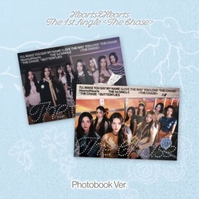 Альбом HEARTS2HEARTS - THE CHASE 1st Single Album PHOTO BOOK RANDOM Version