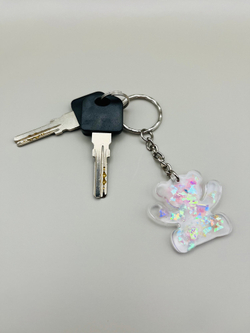 Брелоки для ключей , брелок мишка , брелок из эпоксидной смолы, брелок на сумку