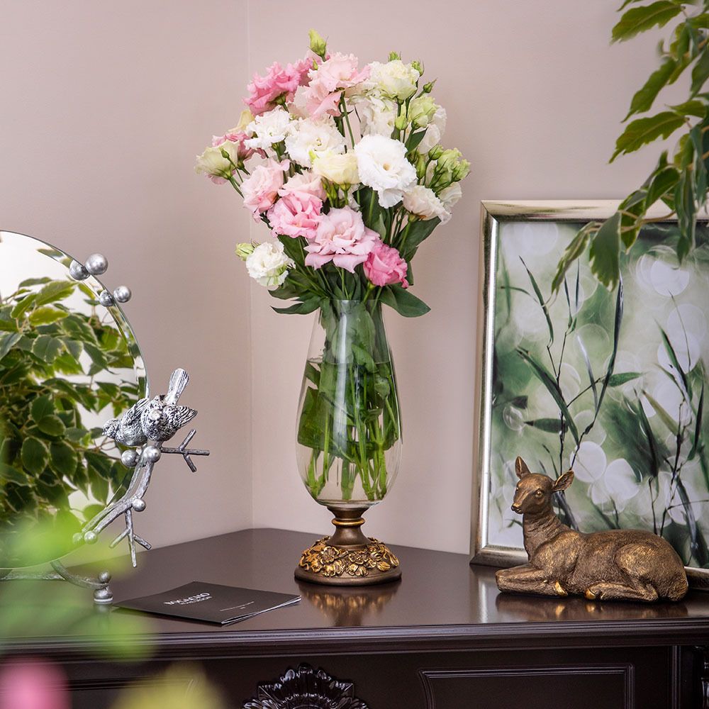 Ваза для цветов Лето Бронза