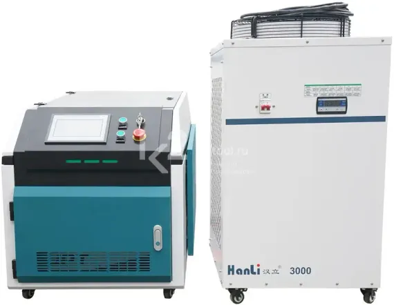 Портативная установка LXShow LXC-3000W для ручной лазерной очистки