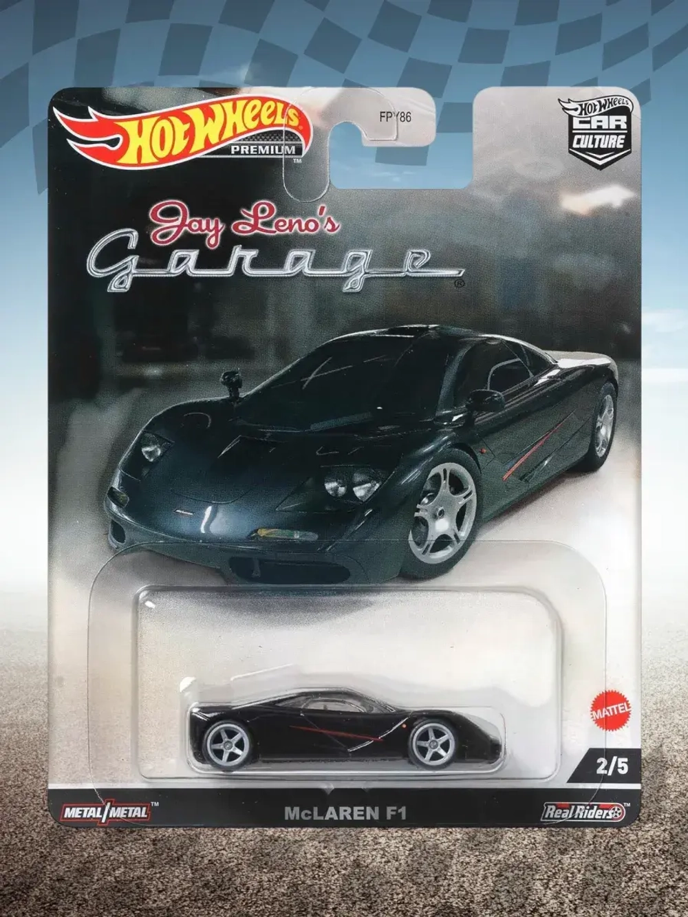 Машинка Хот Вилс Премиум McLaren F1 FPY86 HCK08