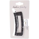 Заколка - краб для волос на блистере «MASKOTTA», шесть цветов в ассортименте, 9см