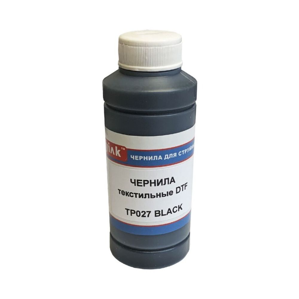 Чернила MyInk TP027BK текстильные DTF для EPSON (100мл) black