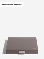 Органайзер для украшений Stackers Classic Jewellery Box Lid - Taupe Woven (Sage Green / светло-зеленый / Sage Green)