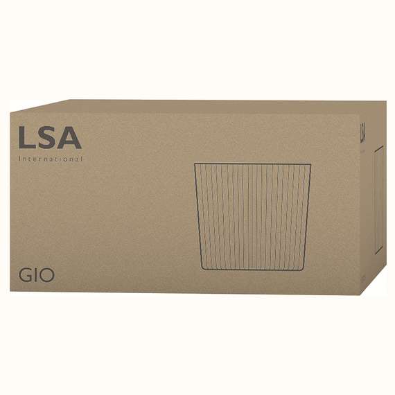 Набор из 4-х низких стаканов Gio Line 390 мл