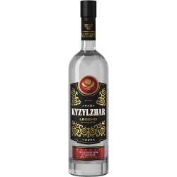 Водка Kyzylzhar Legend of Kazakhstan 0,7 л. В подарочной упаковке
