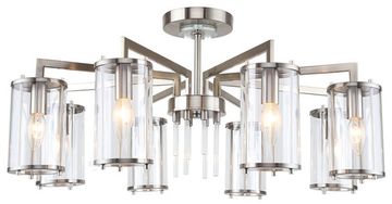 Люстра потолочная 8*Е14 1046/11/08PT никель Vase Stilfort