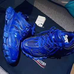Balenciaga Track 1 Metallic Blue