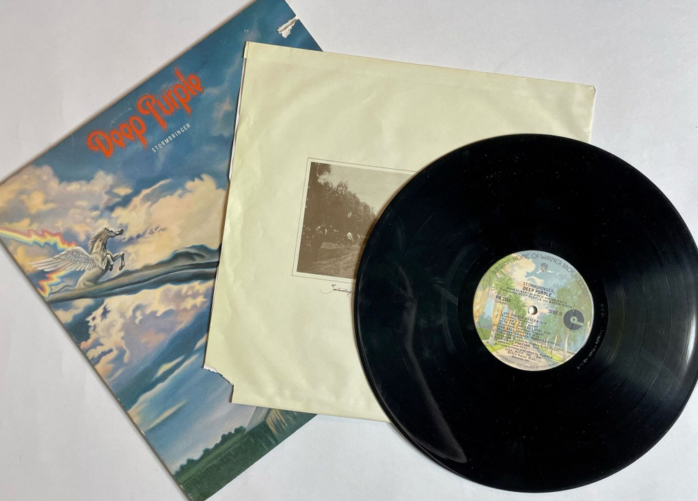 Винтажная виниловая пластинка LP Deep Purple Stormbringer (USA 1974)