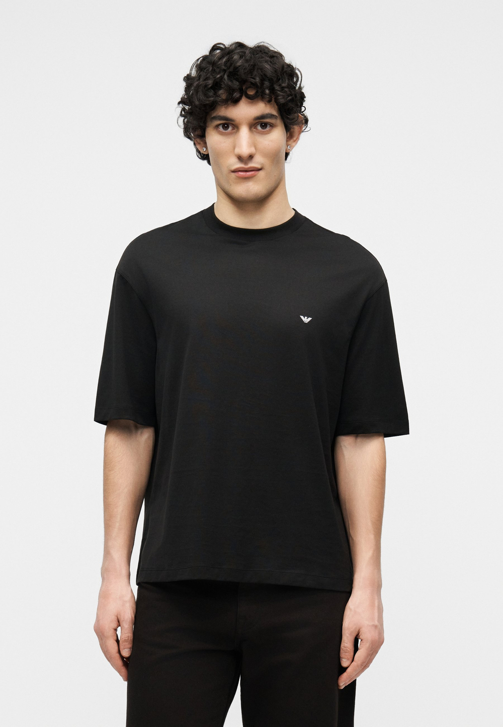 Emporio Armani Футболка с принтом - Чёрный