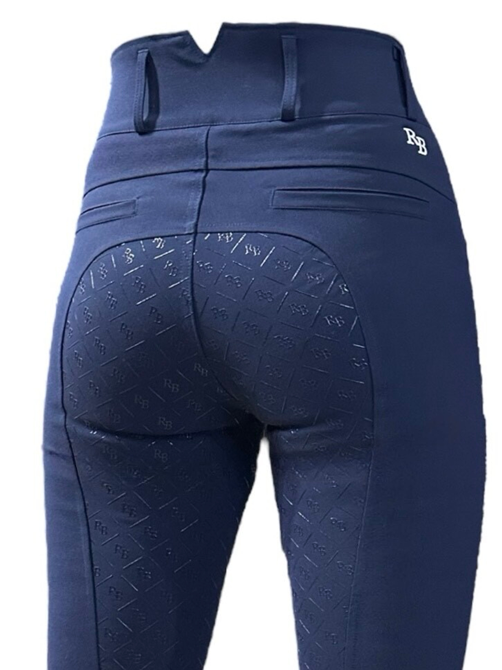 Бриджи полная лея RB EQUESTRIAN (NAVY)