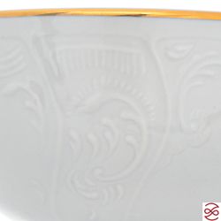 Набор пиал Bernadotte Белый узор 13 см(3 шт)