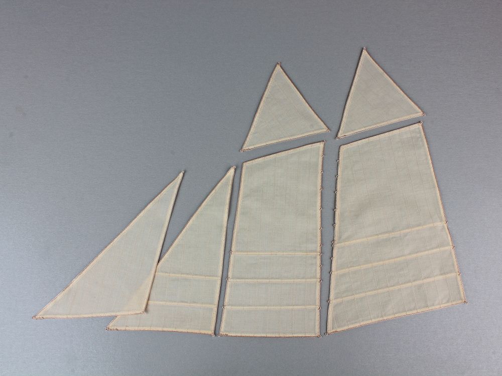 Sails for Imperial Yacht &quot;Uvalen&quot;