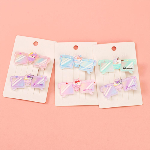 Набор заколок из 2х шт Очки