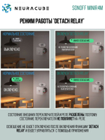 Matter реле Sonoff MINIR4M Extreme, 10А/2200Вт (Работает с Алисой)