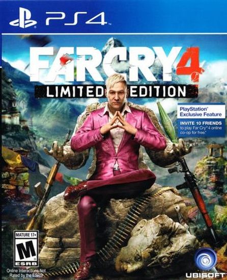 PS4 Far Cry 4 Специальное издание (Б/У, Полностью на русском, CUSA-00462)