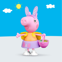 Hasbro ŚWINKA PEPPA - Весенние наряды Фигурка Пеппы 15 см + аксессуары G2180