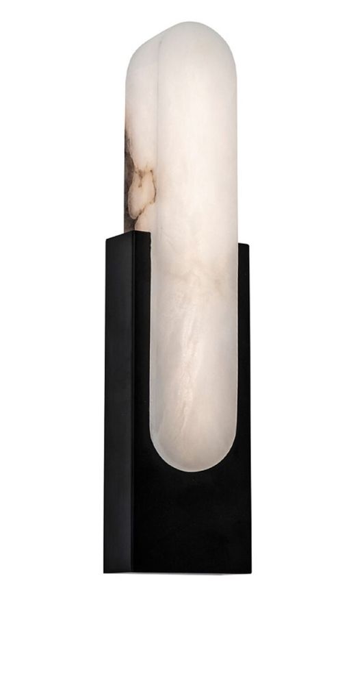 Бра MIRCA светильник с имитацией камня Stone Black Wall Lamp