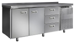 Стол холодильный Finist СХС-600-2/3 (боковой холодильный агрегат)