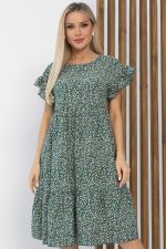 Платье Лапушка НЬЮ (зеленое) П15824-18М LT Collection