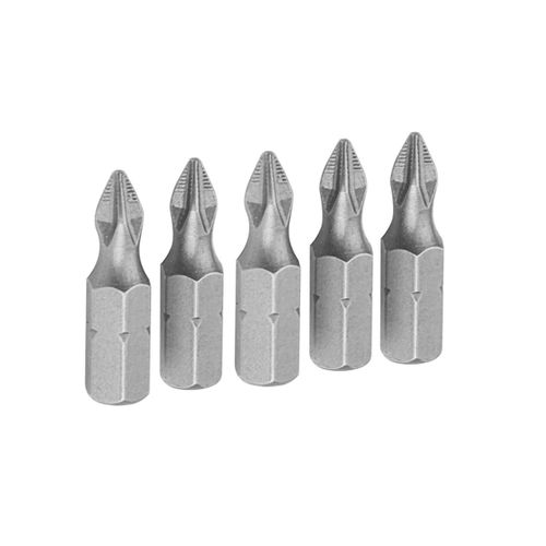 TOLSEN (TT20271) Набор вставок (бит) торцевых 1/4", Phillips, Ph2, 25 мм, 5 предметов