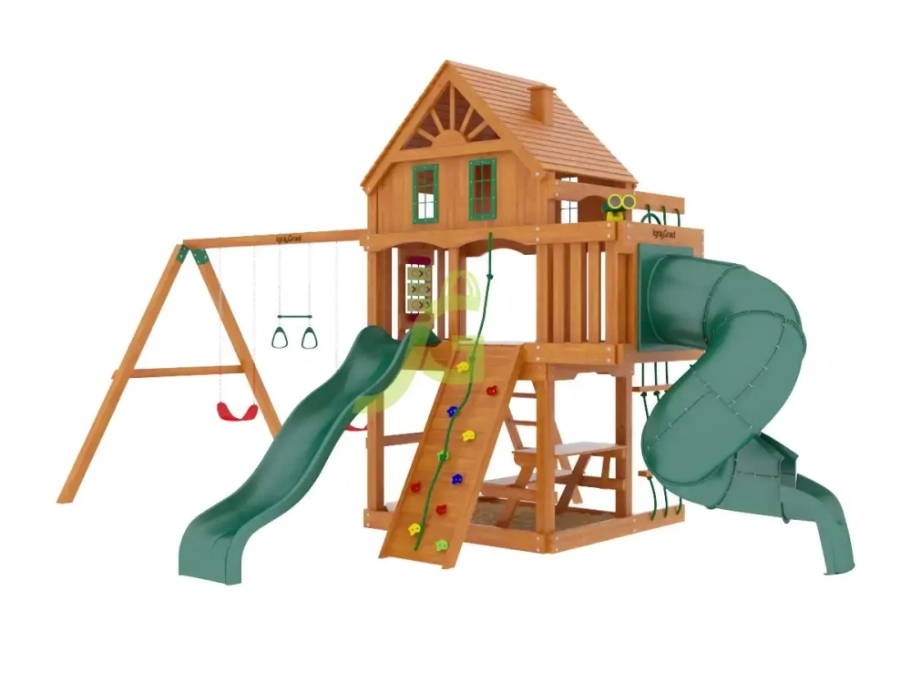 Детская площадка IgraGrad Шато с трубой (Домик)