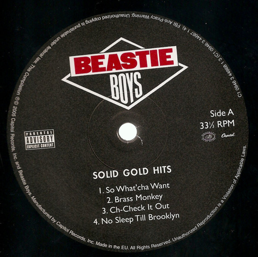 Beastie Boys / Solid Gold Hits (2LP)