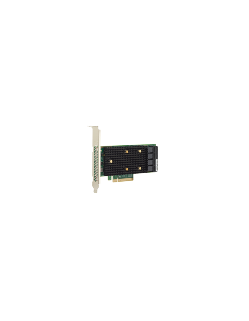 Контроллер Broadcom/LSI 9400-16i (05-50008-00) (PCI-E 3.1 x8, LP, Internal) Tri-Mode SAS/SATA/PCIe(NVMe) 12G, 16port (4*int SFF8643), 1 year