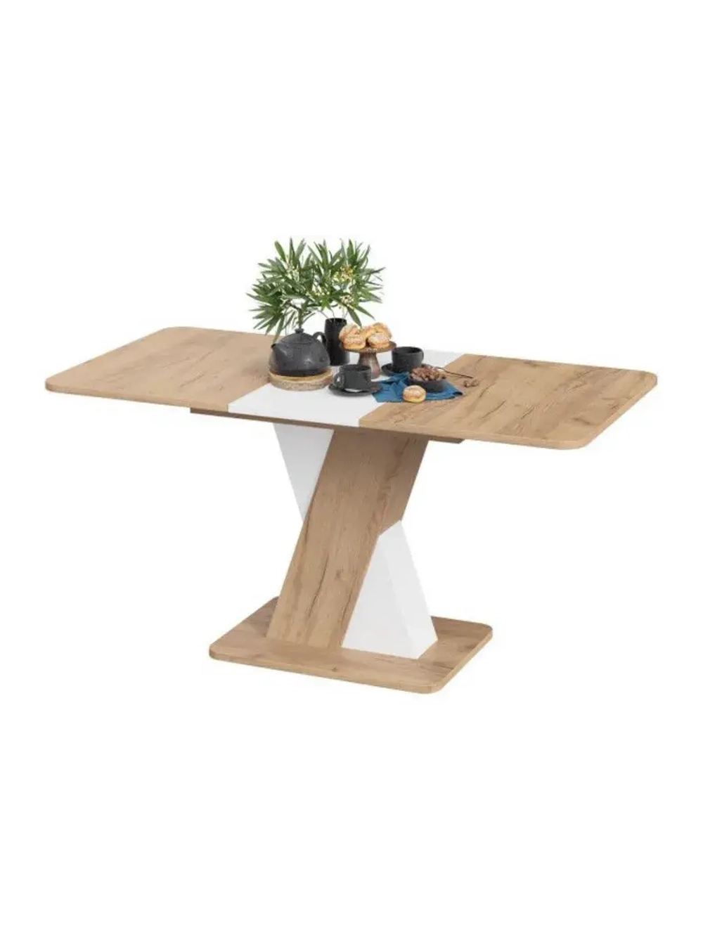 Стол кухонный обеденный раздвижной 120,1х80х75,5 см